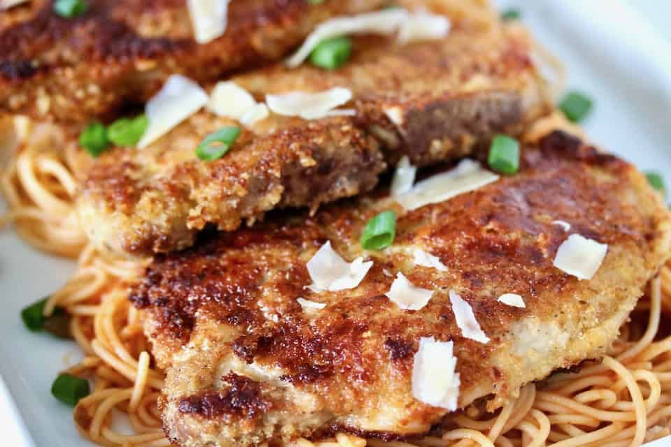 Italian breaded pork chops.