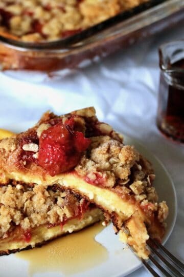 Stuffed French toast recipe.