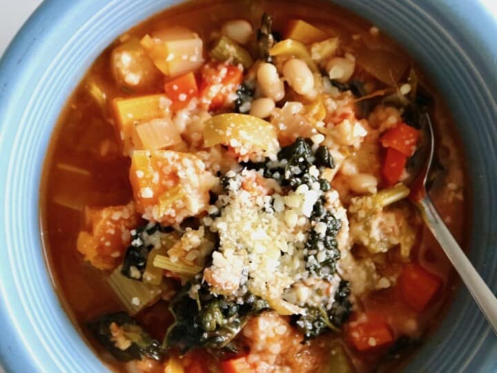 Italian vegetable soup.