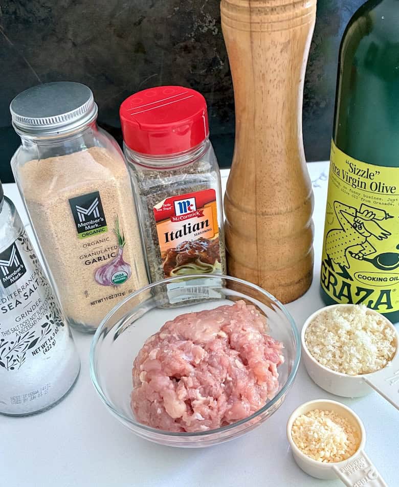 Smash burger recipe ingredients.