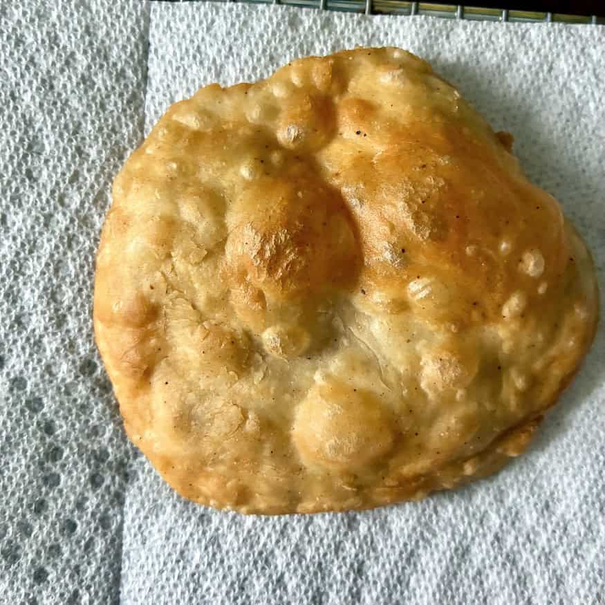 Luchi (fried bread from India).